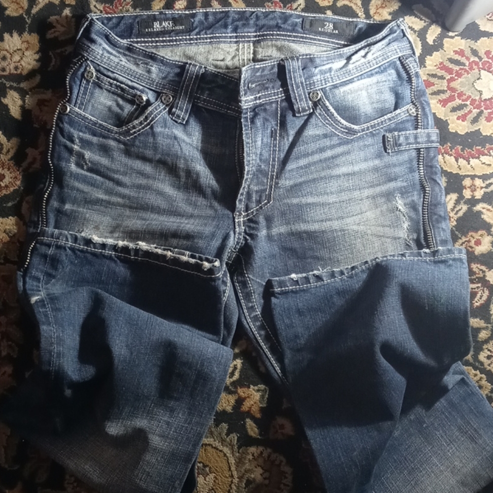 Mens affliction jeans 28